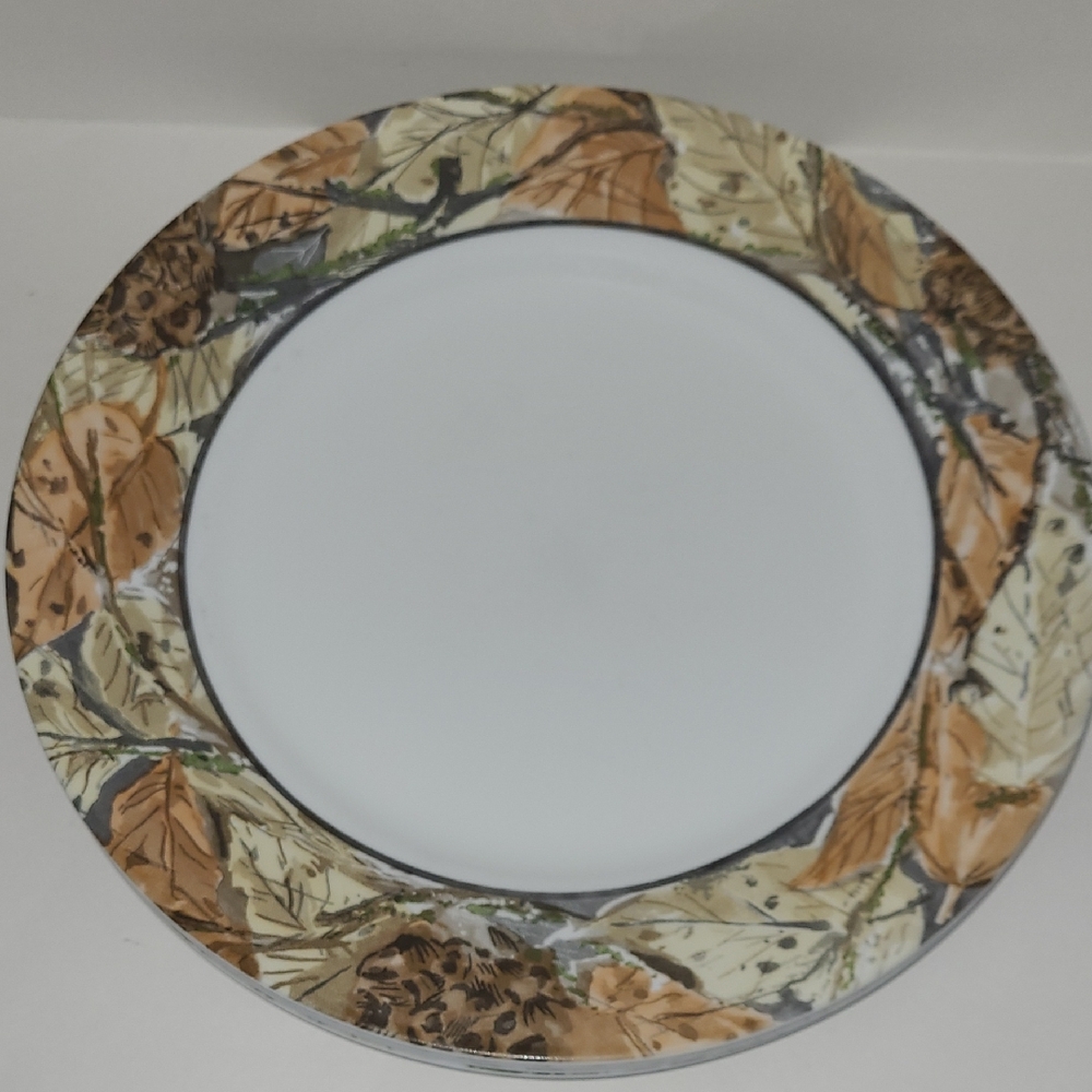 Corelle Woodland Leaves Dinner Plates